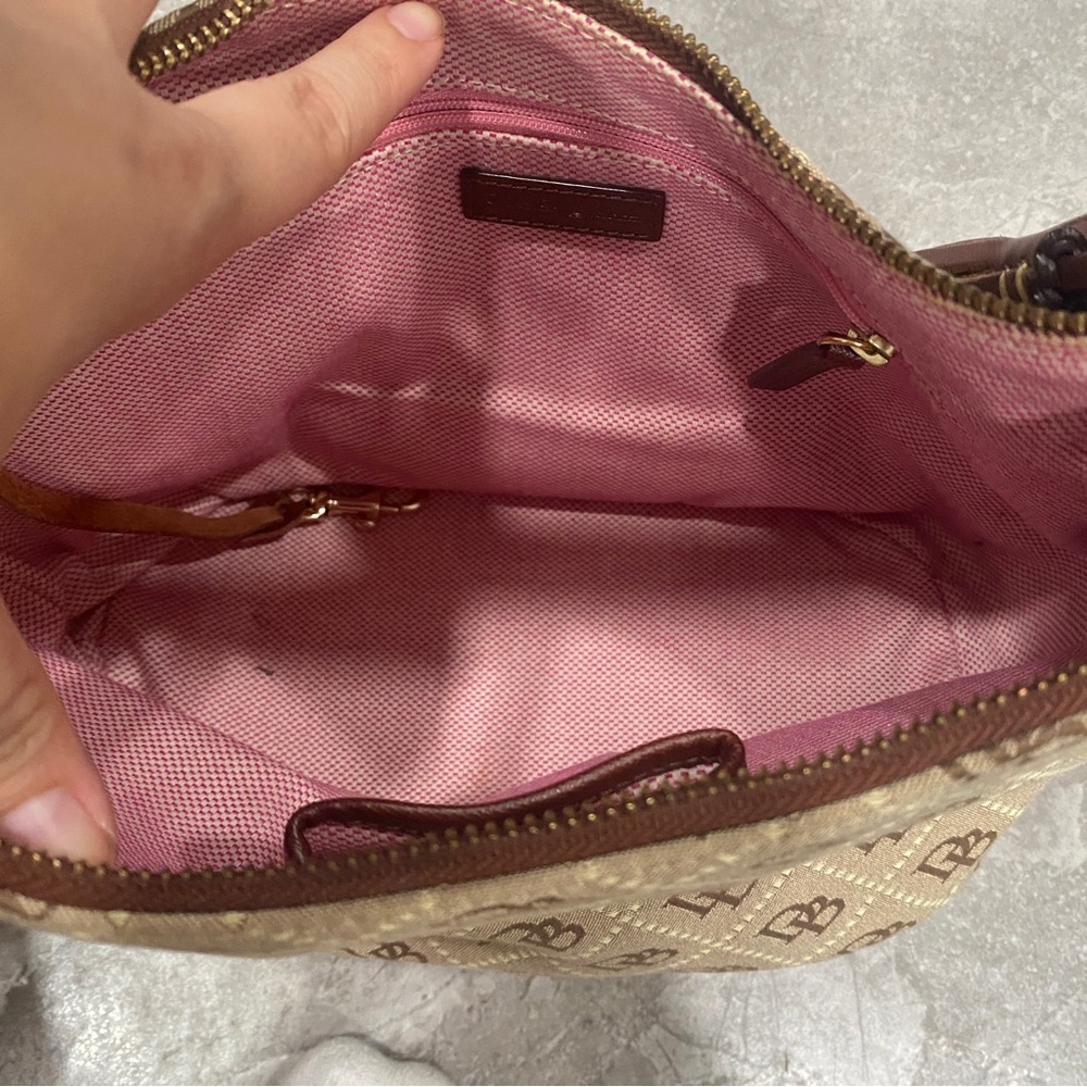 Dooney & Bourke Patterned Monogram Shoulder Bag P… - image 6
